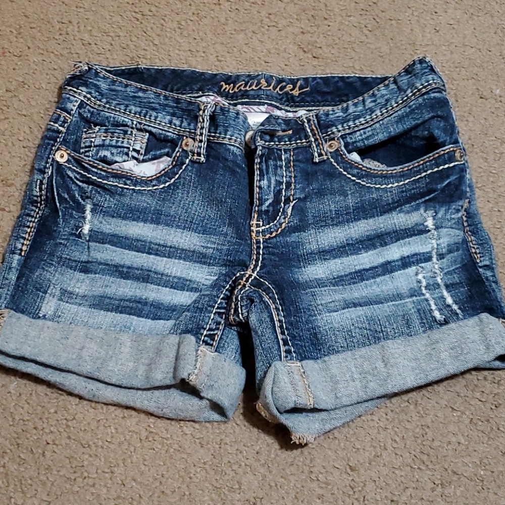 Maurices Jean Shorts Size 1/2